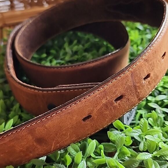 Remington Belt Canada Goose Buckle Original Sculpted By Sid Bell 1980 - Picture 15 of 15